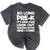 Kids Last Day Pre-K Kindergarten Here I Come Graduation Mineral Wash Tshirts Mineral Black