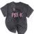 Kids Miss Pre-K Grad Graduation Shirt Cute School Tees Mineral Wash Tshirts Mineral Black