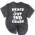 Kids Peace Out 2ND Grade For Graduation Mineral Wash Tshirts Mineral Black