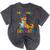 Kids Preschool Graduate Dinosaur Trex Preschool Graduation Mineral Wash Tshirts Mineral Black