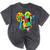 Kids Teens Graduation I Heart My Teachers I Love My Teachers Mineral Wash Tshirts Mineral Black