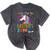 Kids Unicorn Kindergarten Graduation Graduate Shirt Mineral Wash Tshirts Mineral Black