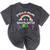 Kindergarten Graduation Proud Mom Son Daughter Mineral Wash Tshirts Mineral Black