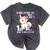 Kindergarten Graduation Unicorn Kindergarten Graduate Girls Mineral Wash Tshirts Mineral Black