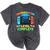 Kindergarten Level Complete Graduation Class 2025 Gamer Boys Mineral Wash Tshirts Mineral Black