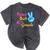 Last Day Of School Peace Out Grade 4 Graduation Kids Mineral Wash Tshirts Mineral Black