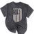 Last First Day Senior 2026 USA Flag Graduation Class Of 2026 Mineral Wash Tshirts Mineral Black