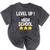 Level Up High School 8th Grade Graduation T-Shirt Mineral Wash Tshirts Mineral Black