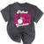 Lil Cousin Of a 2025 Graduate Prom Graduation 25 VolleyBall Mineral Wash Tshirts Mineral Black