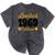 Limited 1969 Edition Retro Nostalgia Art Mineral Wash Tshirts Mineral Black