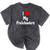 I Love My PreSchool Students Teachers Educators Graduation Mineral Wash Tshirts Mineral Black