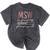 Master Social Worker MSW Graduation Social Work Student Mineral Wash Tshirts Mineral Black