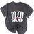 MSN Masters Graduation Men Women Son Daughter Mineral Wash Tshirts Mineral Black