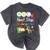 Next Stop Kindergarten Preschool Graduation 2025 Boy Girl Mineral Wash Tshirts Mineral Black