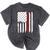 PhD Survivor Graduation American Flag Shirt Degree Tee Women Kids Men Mineral Wash Tshirts Mineral Black