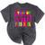 Pink STRAIGHT OUTTA Preschool PRE-K Graduation Mineral Wash Tshirts Mineral Black