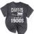 Please Be Patient I'm From The 1900s Over The Hill Mineral Wash Tshirts Mineral Black