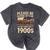 Please Be Patient With Me I'm From The 1900s Retro Humor Mineral Wash Tshirts Mineral Black