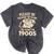 Please Be Patient With Me I'm From The 1900s Retro Humor Premium Tri-Blend Mineral Wash Tshirts Mineral Black