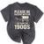 Please Be Patient I'm From The 1900s Vintage Old-Timer Mineral Wash Tshirts Mineral Black
