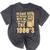 Please Be Patient With Me I'm From The 1900s Womens Shirt Mineral Wash Tshirts Mineral Black