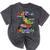 Pre k Graduation 2025 Pre-k Kindergarten Graduate Dinosaur Premium Tri-Blend Mineral Wash Tshirts Mineral Black