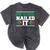 Pre-School Nailed It Shirt Graduation T Shirt Mineral Wash Tshirts Mineral Black