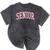 Preppy Varsity Pink Senior Graduation Mineral Wash Tshirts Mineral Black
