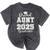 Proud Aunt Of a 2025 Graduate Grad Prom Senior Graduation Premium Tri-Blend Mineral Wash Tshirts Mineral Black