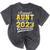 Proud Aunt Of a Class Of 2023 Graduate Senior Graduation Mineral Wash Tshirts Mineral Black