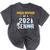 Proud Brother Of a 2021 Senior Shirt Graduation Mineral Wash Tshirts Mineral Black