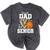 Proud Dad Of A 2026 Senior Basketball Graduation Leopard Mineral Wash Tshirts Mineral Black