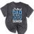 Proud Dad Of A Class 2019 Senior T Shirt Graduation Mineral Wash Tshirts Mineral Black