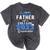 Proud Father Of 2023 College Graduate Family 23 Graduation Mineral Wash Tshirts Mineral Black