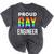 Proud Gay Engineer LGBTQ Rainbow Engineering Graduation Mineral Wash Tshirts Mineral Black