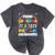 Proud GRANDMA Of a 2025 PRE-K Graduate -Graduation Mineral Wash Tshirts Mineral Black