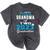 Proud Grandma Of Two 2023 Graduate Class 2023 Graduation Mineral Wash Tshirts Mineral Black