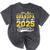 Proud Grandpa Of a 2025 Senior Graduate Graduation Mineral Wash Tshirts Mineral Black