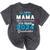 Proud Mama Of 5th Grade Graduate 2024 Elementary Graduation Mineral Wash Tshirts Mineral Black