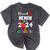Proud MEMAW Of 2024 Pre-K Graduation Graduate Senior 2024 Mineral Wash Tshirts Mineral Black