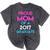 Proud Mom Of A 2017 Graduate Graduation Tee T-Shirt Mineral Wash Tshirts Mineral Black