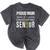 Proud Mom Of 2019 Senior Graduation Shirt Graduate Mineral Wash Tshirts Mineral Black