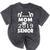 Proud Mom Of A 2019 Senior School Graduation Shirt Mineral Wash Tshirts Mineral Black
