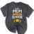 Proud Mom Of A 2021 Senior Shirt Class Graduation 2021 Mommy Mineral Wash Tshirts Mineral Black