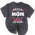Proud Mom Of a 2021 Senior Year School Graduation Party Mineral Wash Tshirts Mineral Black