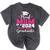 Proud Mom Of 2024 5th Grade Graduate Mother Graduation Mineral Wash Tshirts Mineral Black