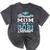 Proud Mom Of a Class Of 2021 Senior Graduate Graduation Mineral Wash Tshirts Mineral Black