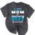 Proud Mom Of Kindergarten Graduate 2023 Graduation Mom Mineral Wash Tshirts Mineral Black