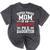 Proud Mom Of PhDaughter PhD Degree Graduate Graduation Mineral Wash Tshirts Mineral Black