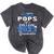 Proud Pops Of 2023 College Graduate Family 23 Graduation Mineral Wash Tshirts Mineral Black